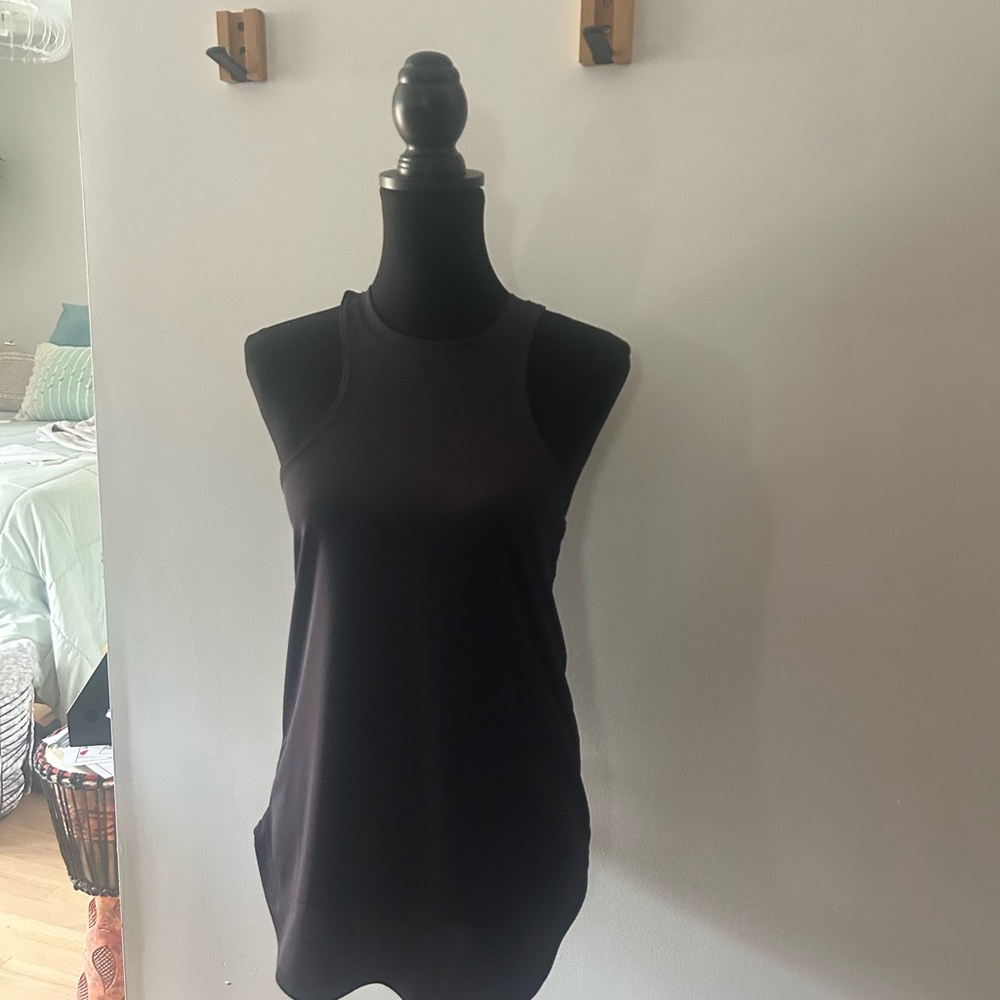 Nike Black Tank Top with Scoop Neckline